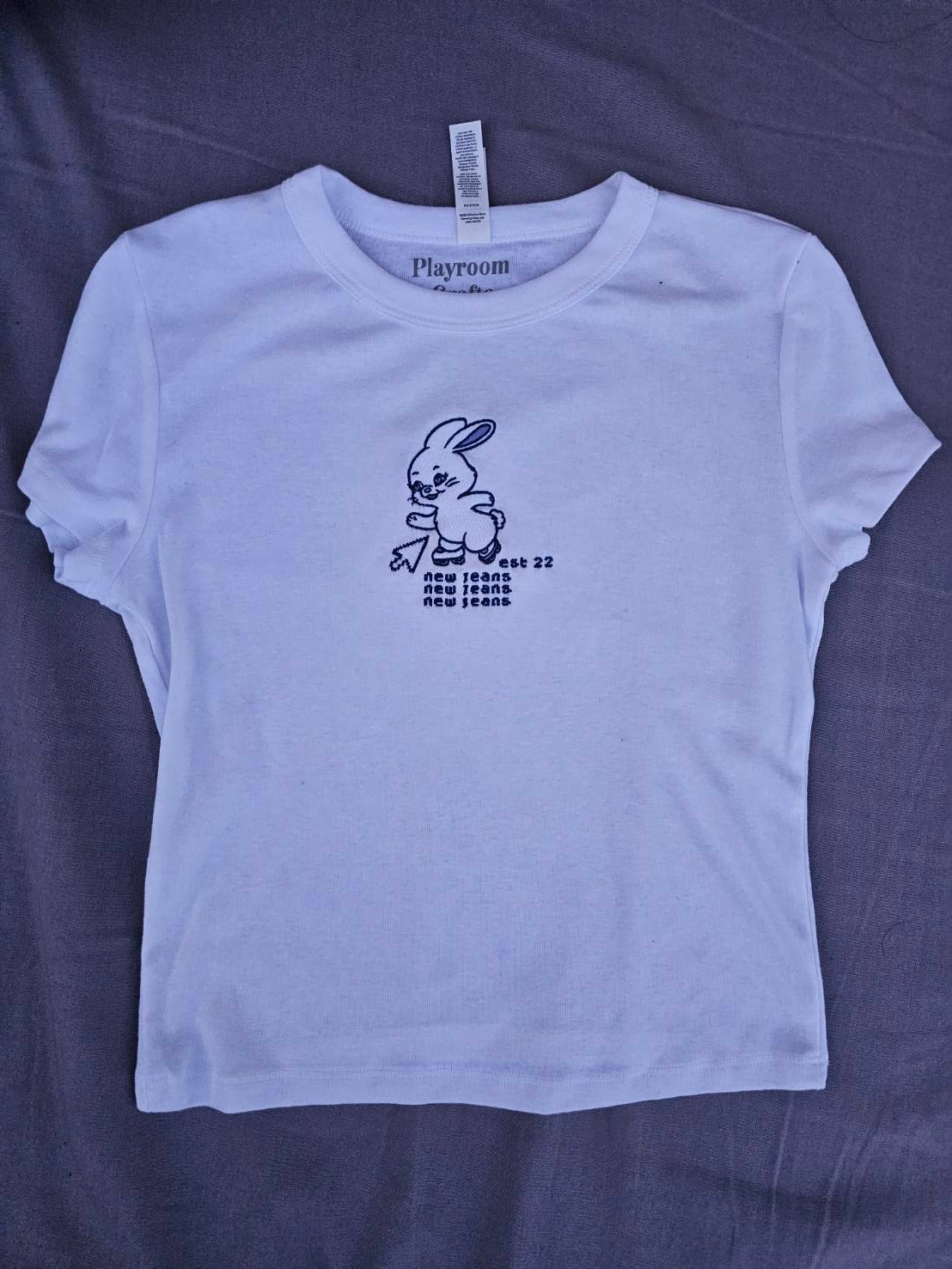 Bunny Skates Crop Top