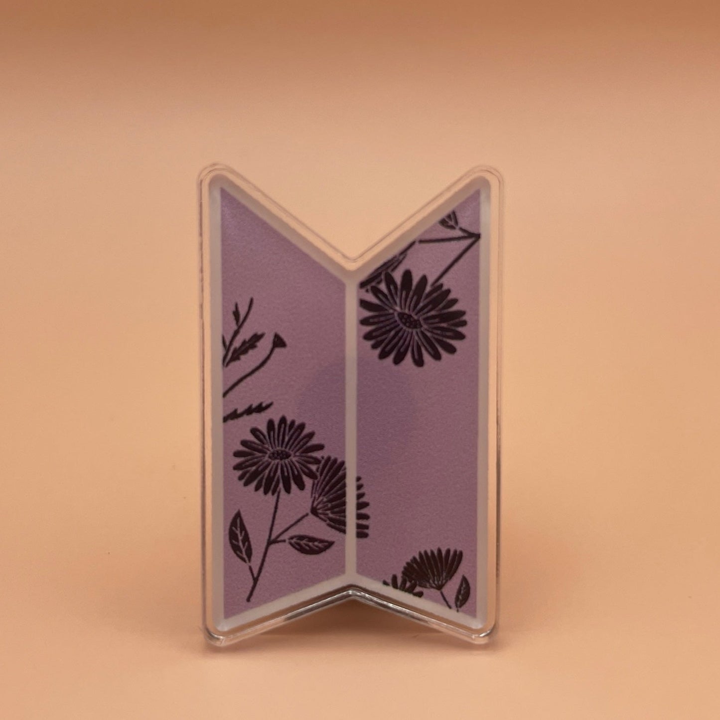 Flower Logo Pins