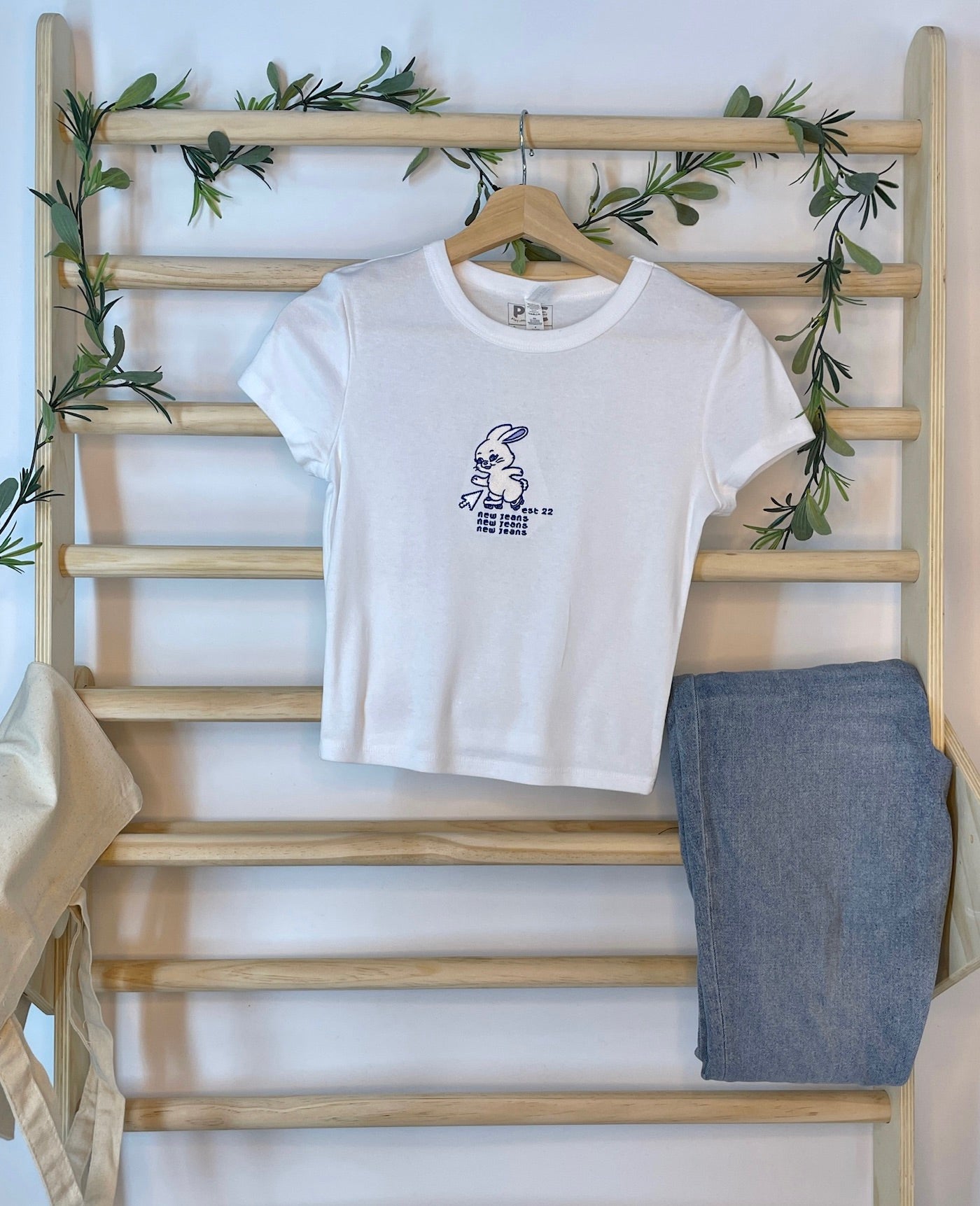 Bunny Skates Crop Top