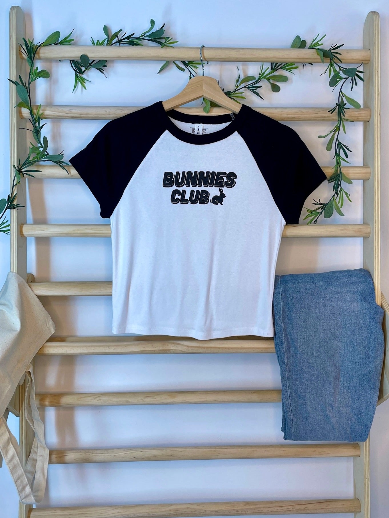 Bunnies Club Crop Top