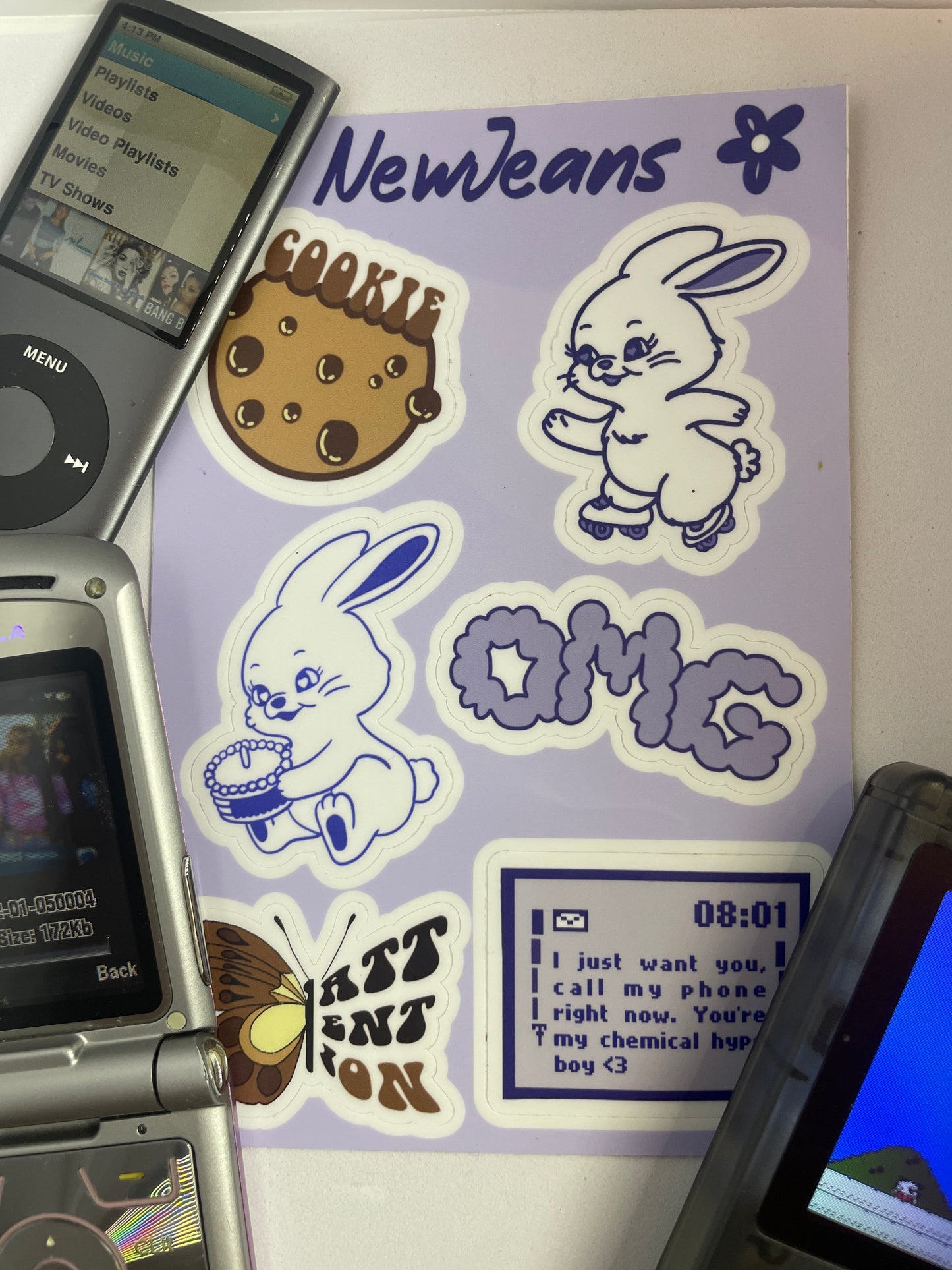 NewJeans Sticker Sheet
