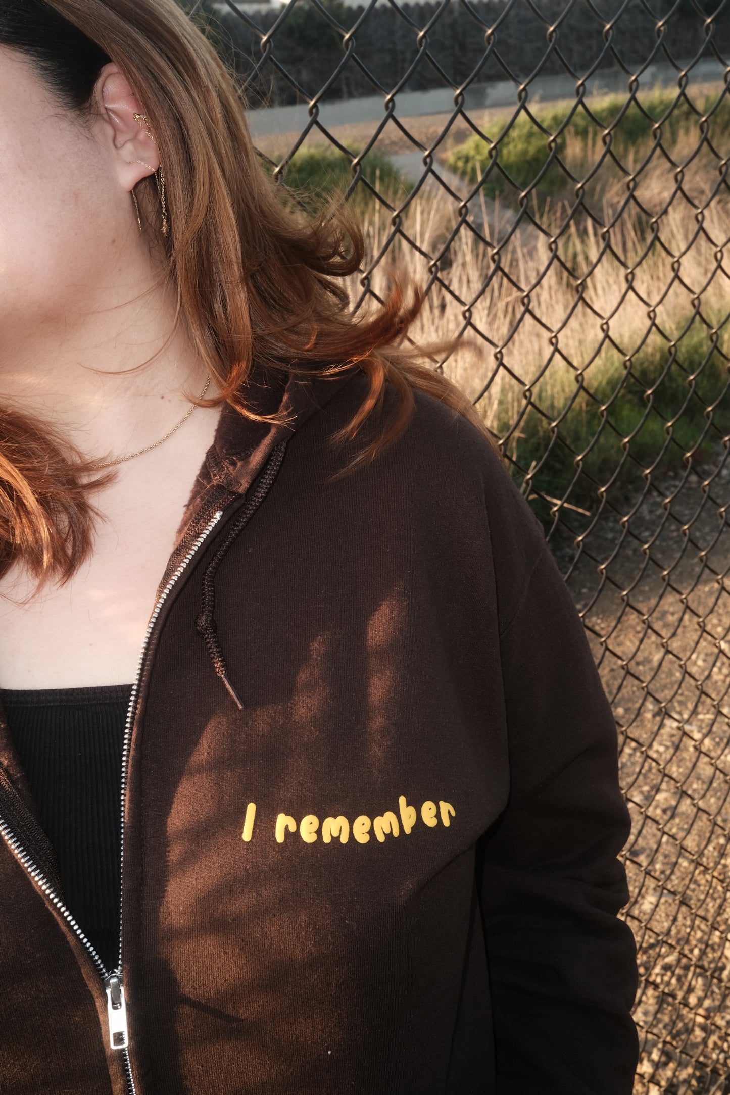 Life Goes On Zip Up Hoodie